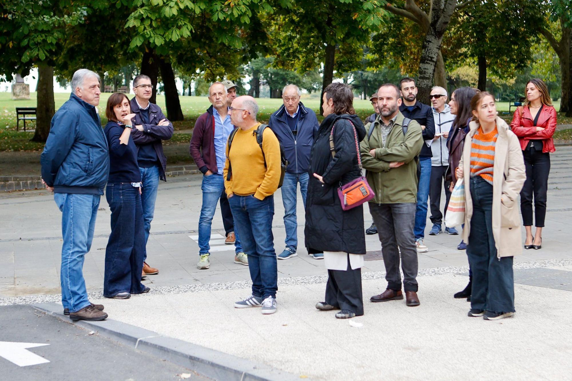 Inauguración del corredor sostenible de Pío XII