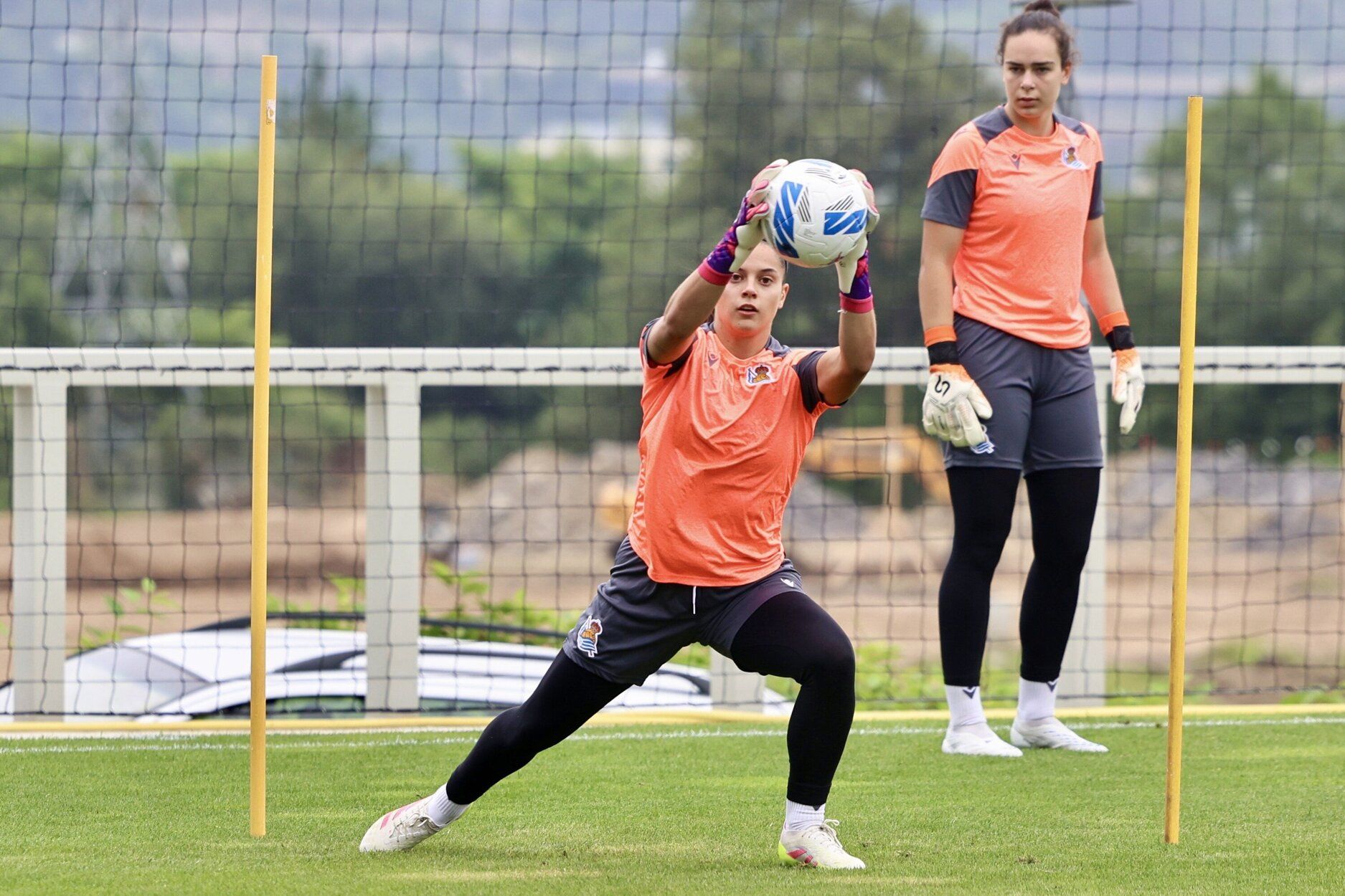 Primer entrenamiento de la Real femenino