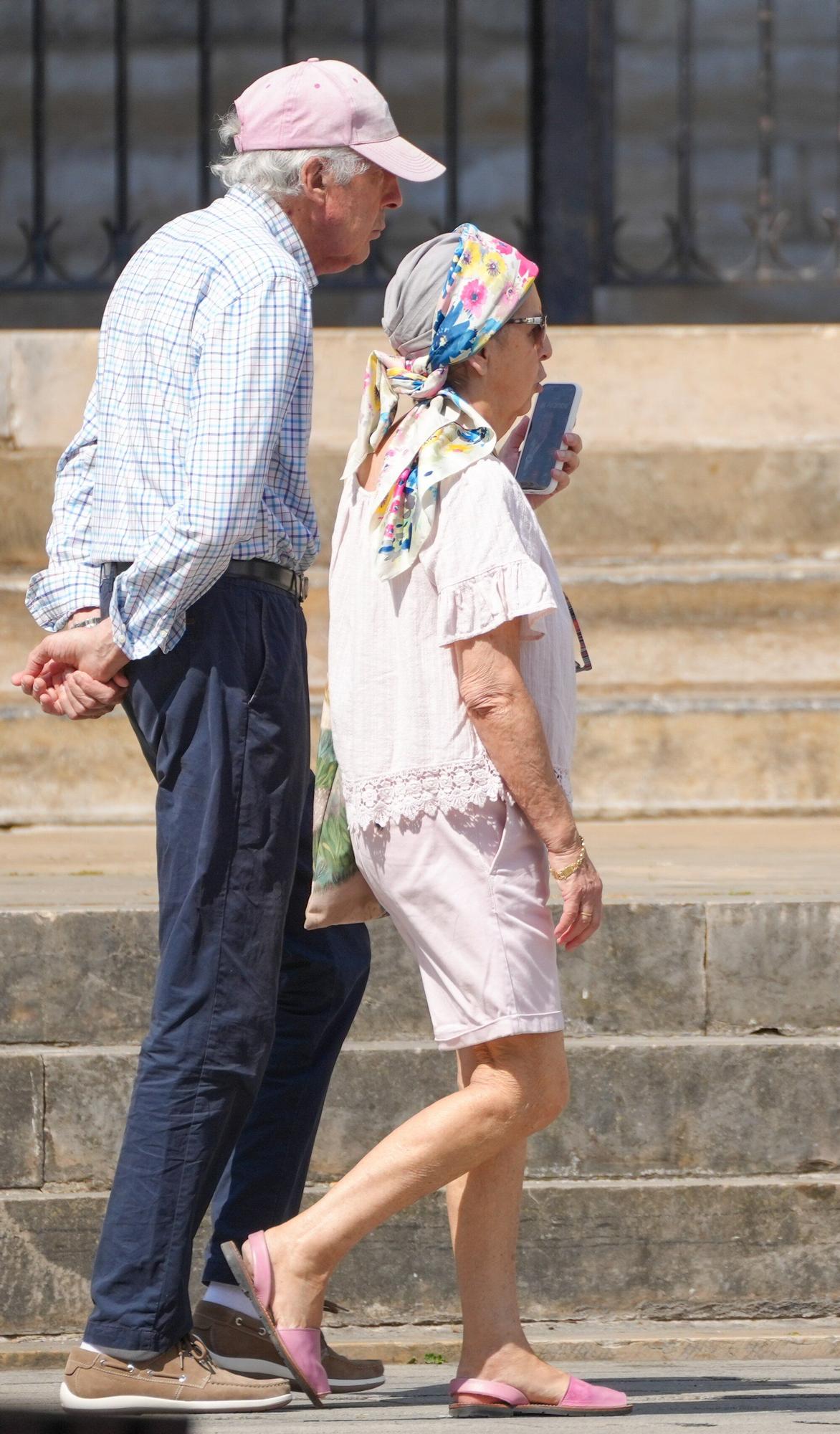 En imágenes: Vitoria hace frente a la ola de calor