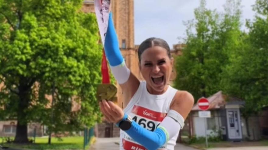 De Helsinki a Letonia: el doblete maratoniano de la navarra Verdeliss en menos de 24 horas