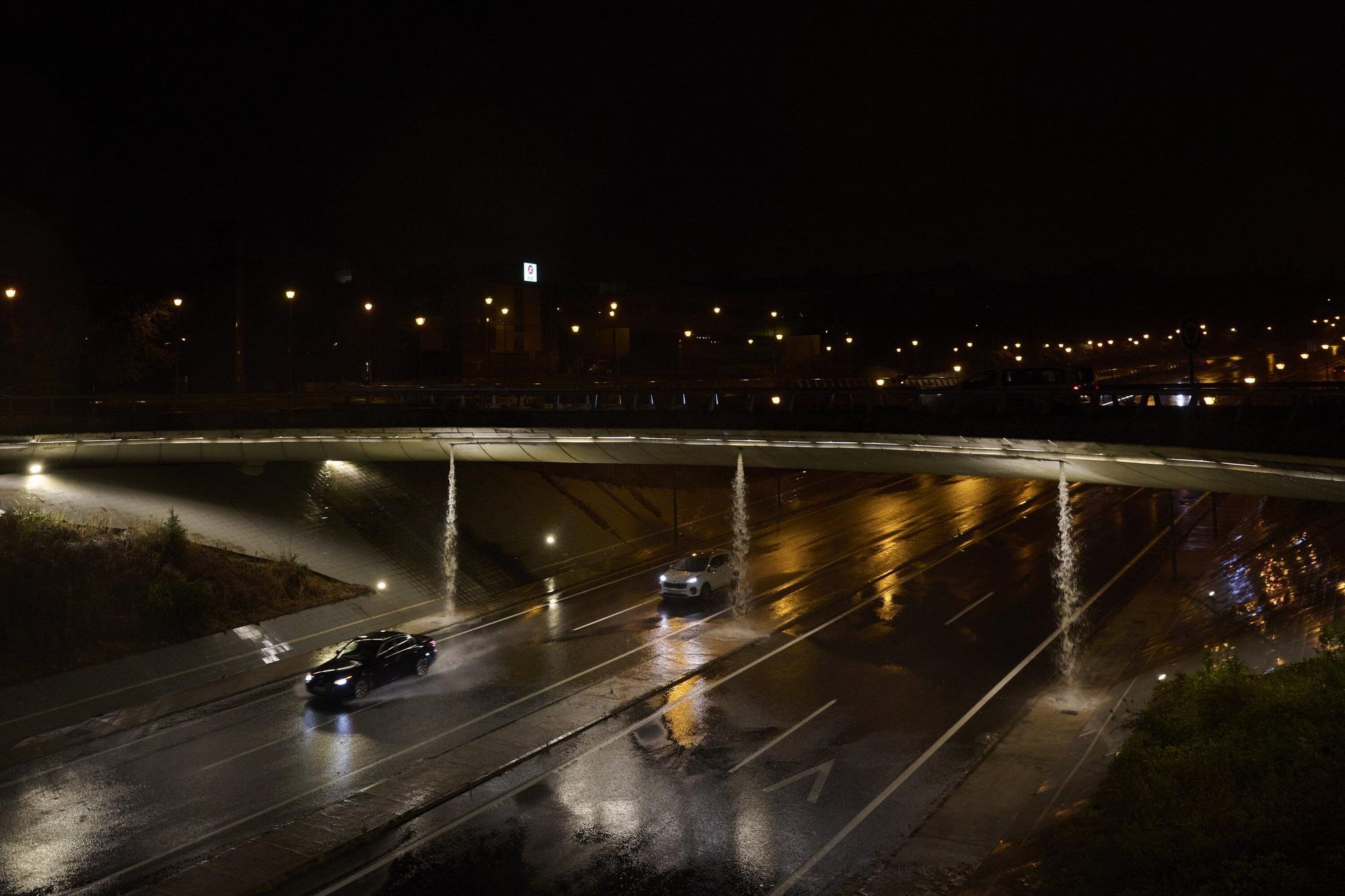 Tormenta en Pamplona y la Comarca