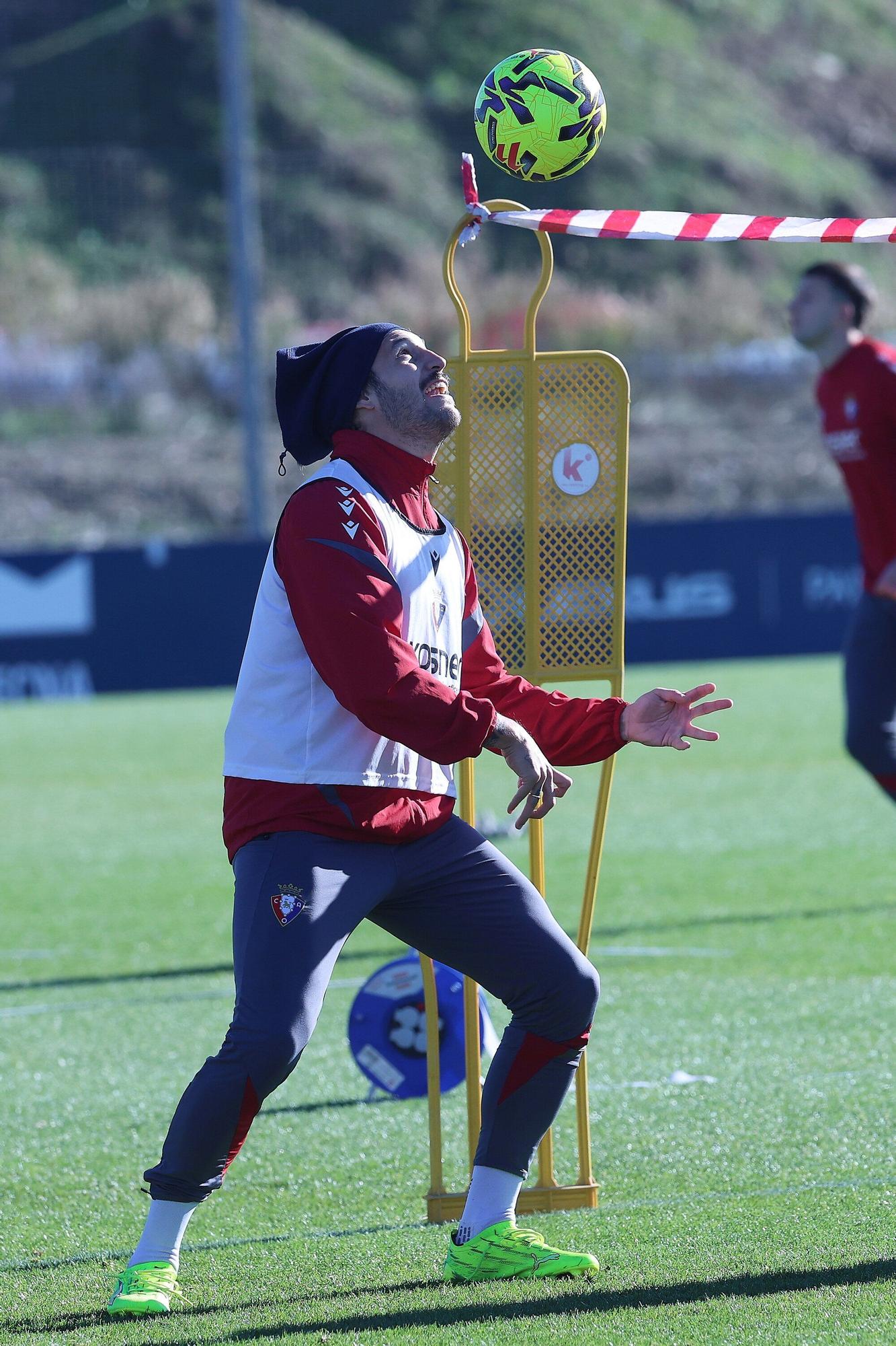 Fotos del entrenamiento de Osasuna de este jueves 27 de noviembre