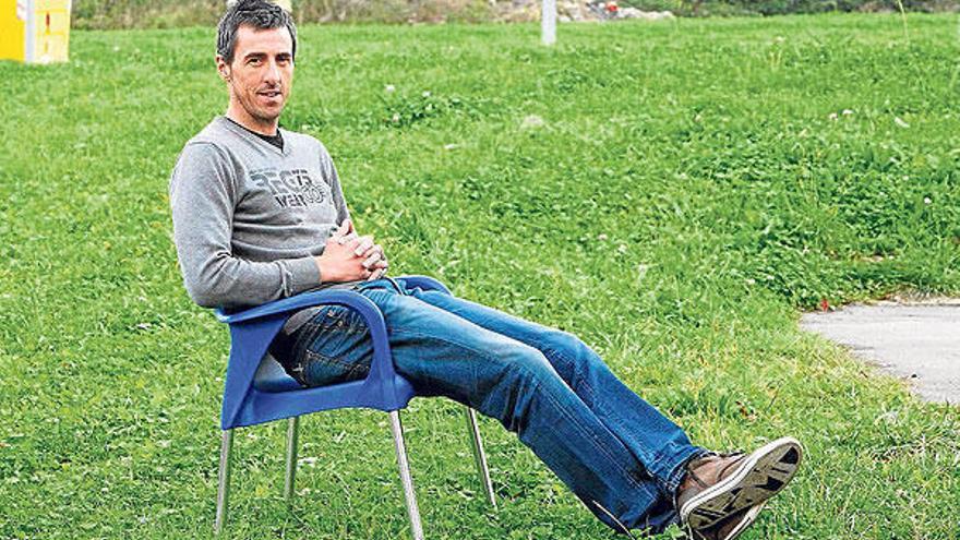 Iñaki Lafuente posa para DEIA