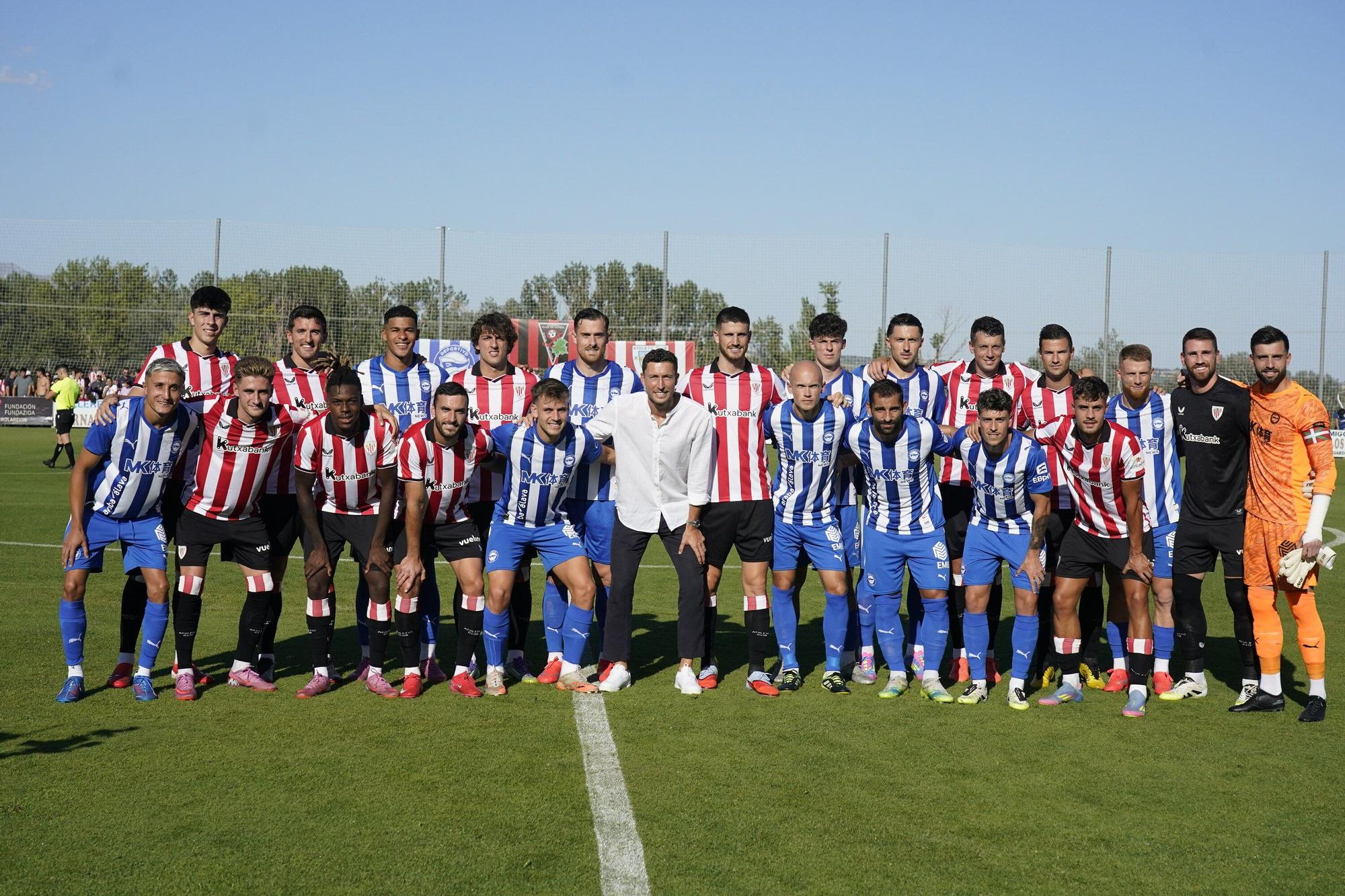En imágenes: Ilusionante estreno del Alavés en Laguardia (1-0)