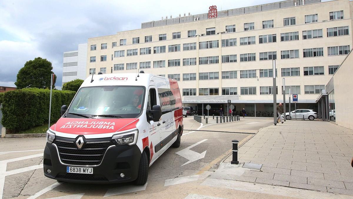 Trasladado a planta el bebé reanimado en Tudela