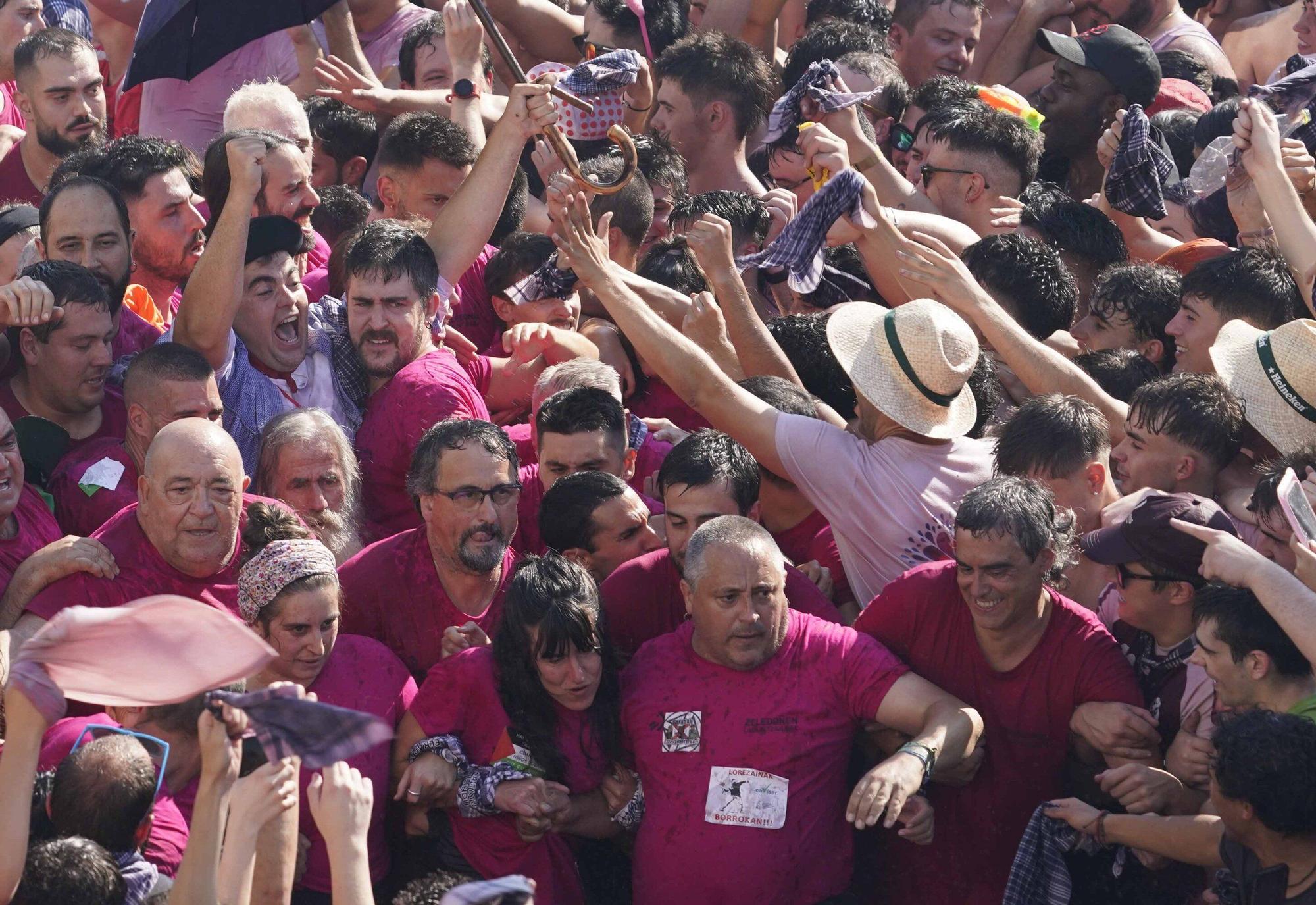 En imágenes: Así ha sido la bajada de Celedón en 2025