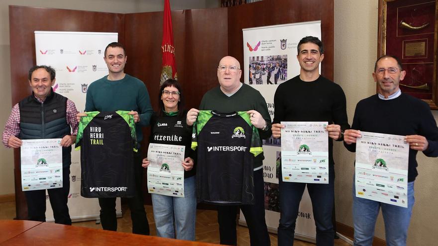 El VII Trail Hiru-Herri se pone en marcha