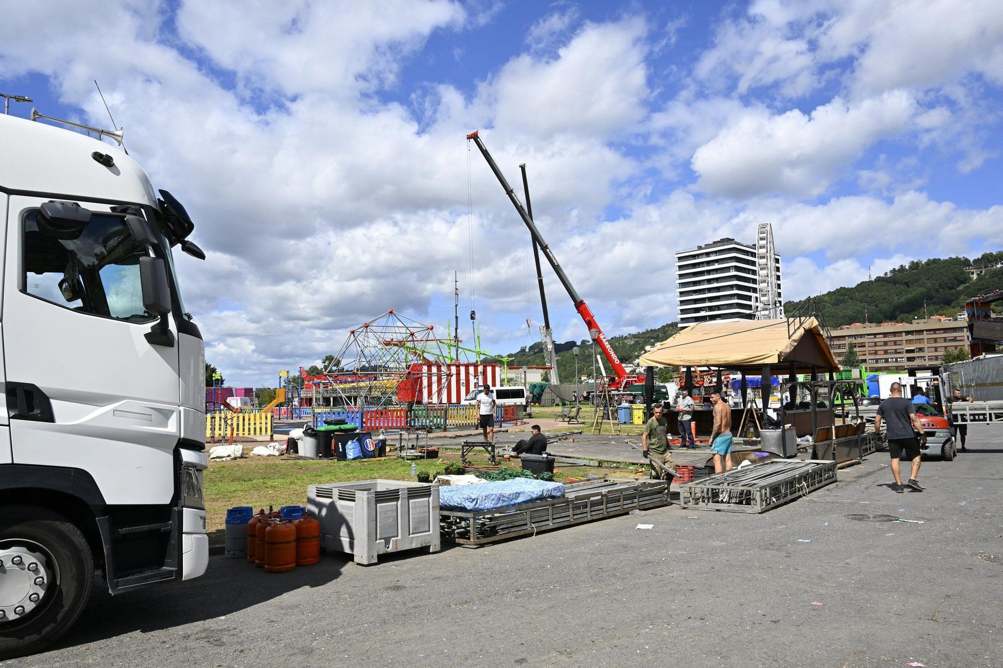 En fotos: las barracas se despiden del parque Etxebarria hasta el año que viene