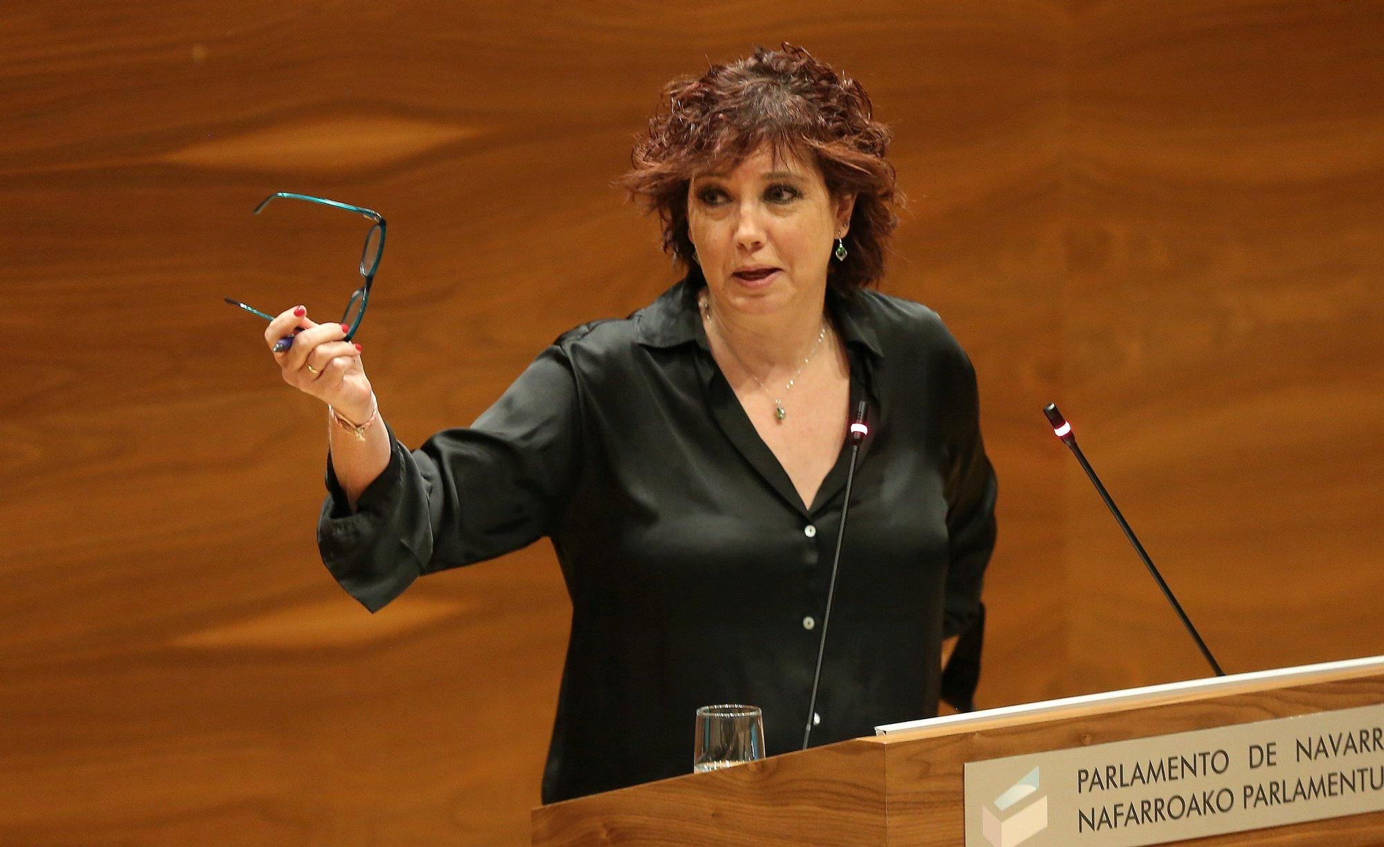 Fotos del pleno del Parlamento de Navarra del jueves 2 de octubre