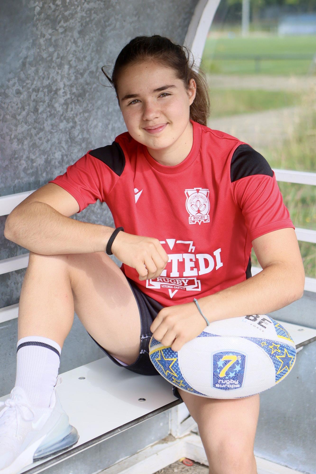 Entrevista con la jugadora vitoriana de rugby Irati Clavero