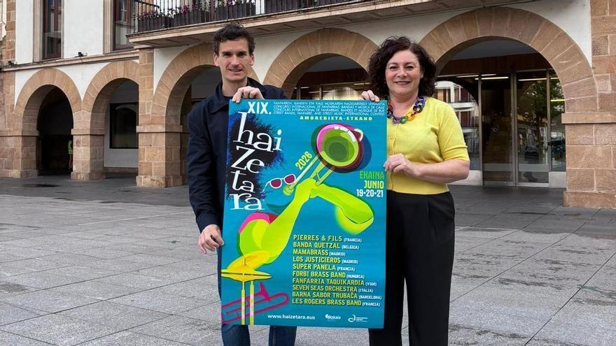 Haizetara reunirá a diez bandas internacionales en Amorebieta-Etxano del 19 al 21 de junio