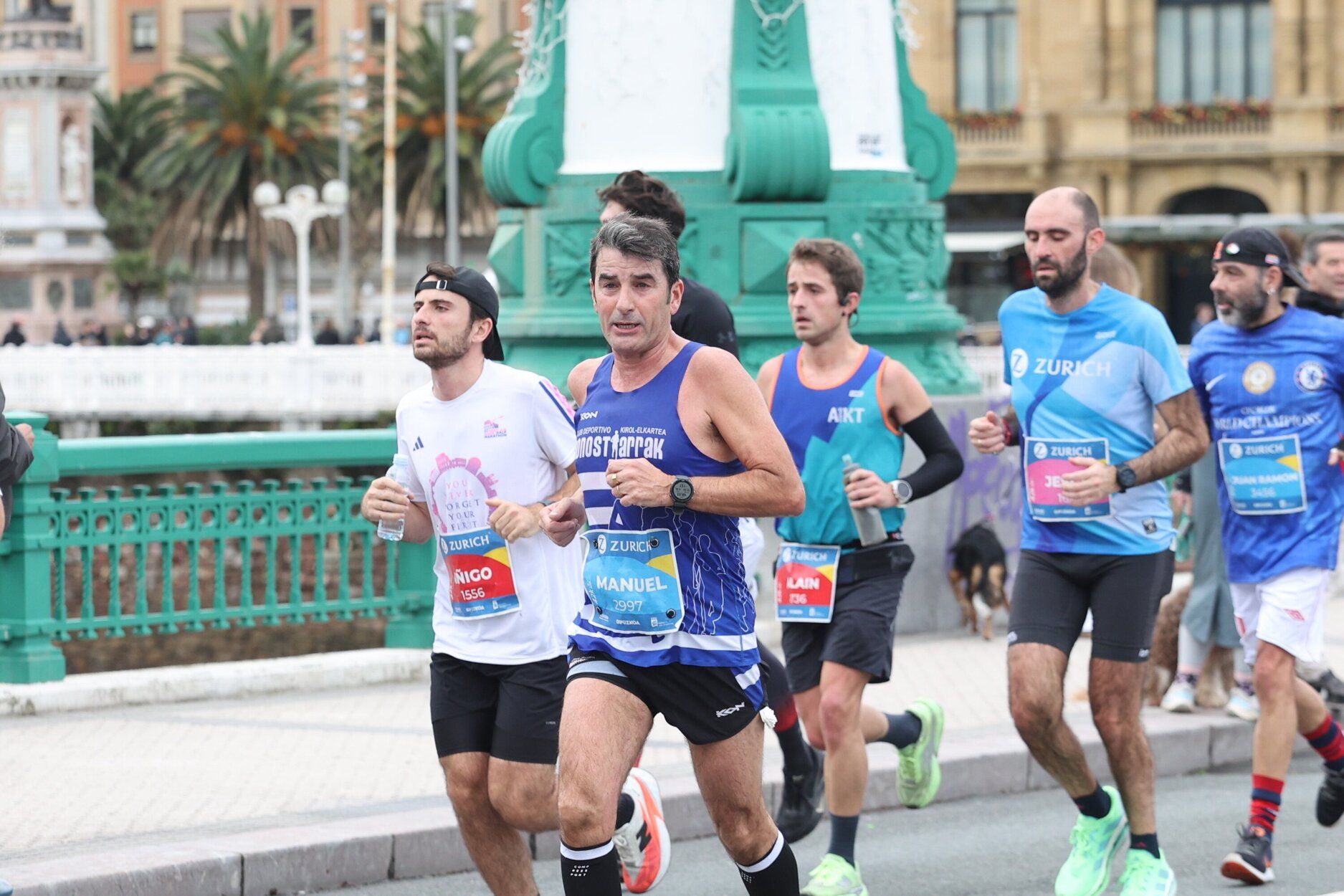 La 46 edición de la Maratón de San Sebastián, en imágenes