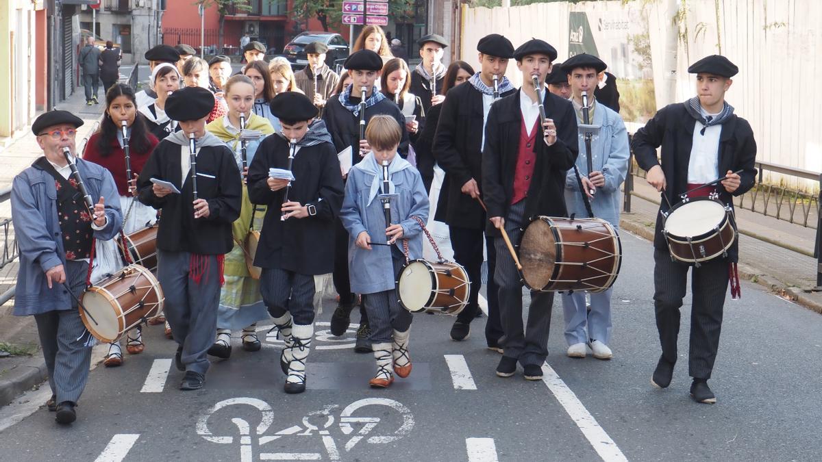 El sonido del txistu volverá a estar presente en las calles de Azpeitia el día de San Andrés.