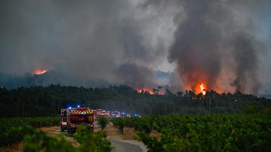 La UE ofrece su ayuda a Francia para combatir el incendio en el sur