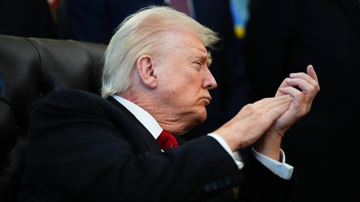 El presidente estadounidense Donald Trump