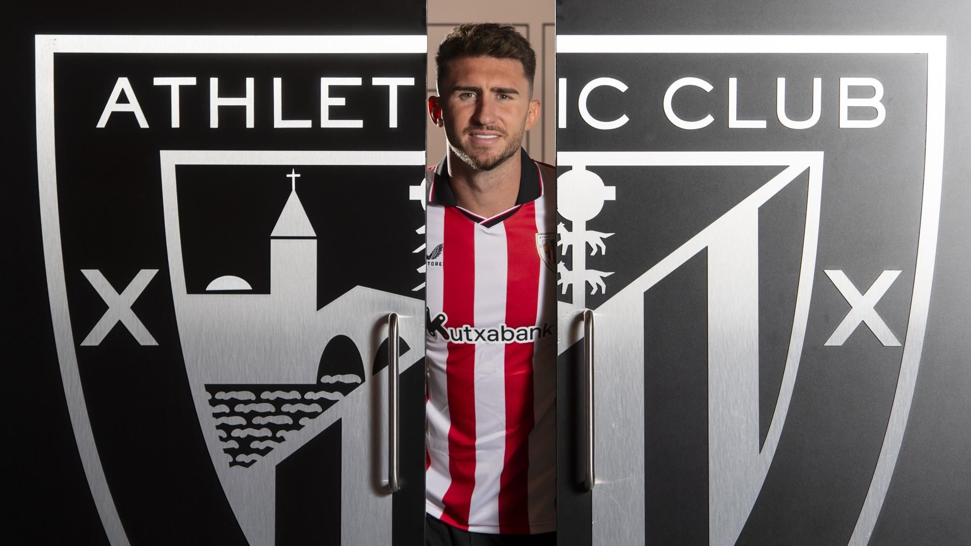 En imágenes: así luce de nuevo Laporte la camiseta del Athletic