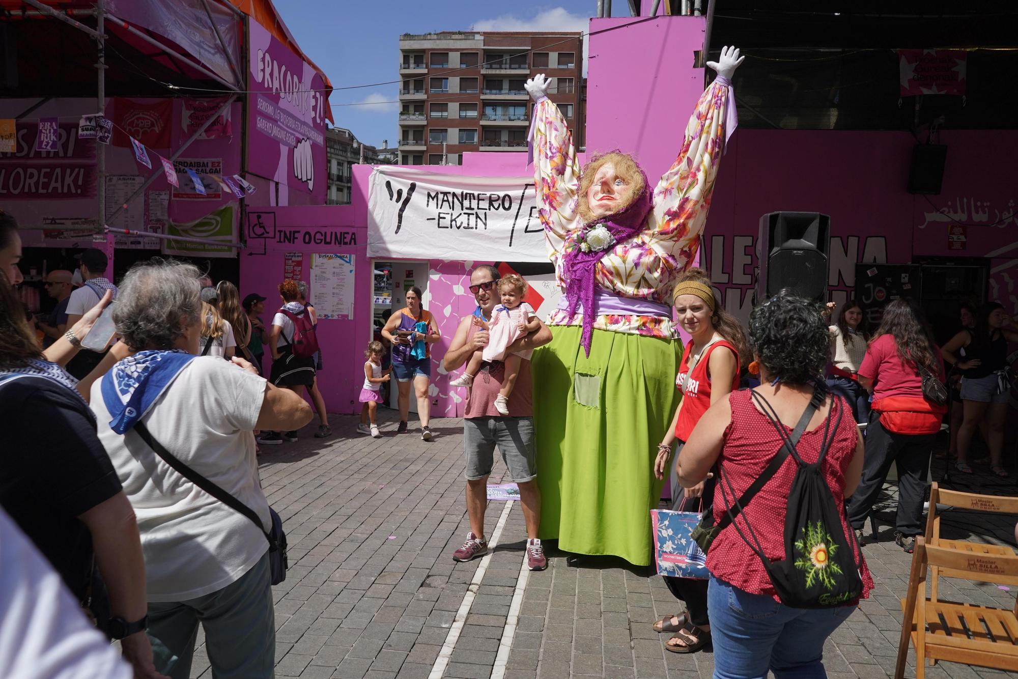 En imágenes: buen tiempo y gran ambiente en el último fin de semana de Aste Nagusia