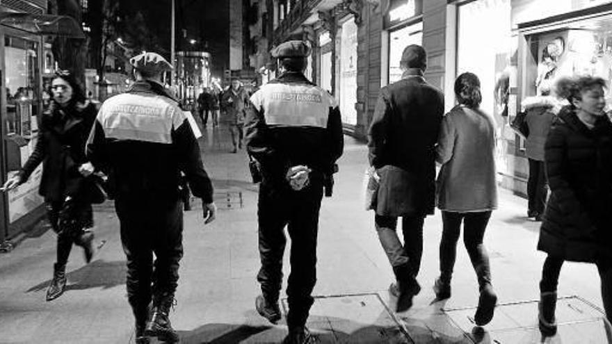 El alcalde propone una mejora de  la seguridad de Bilbao con más policía