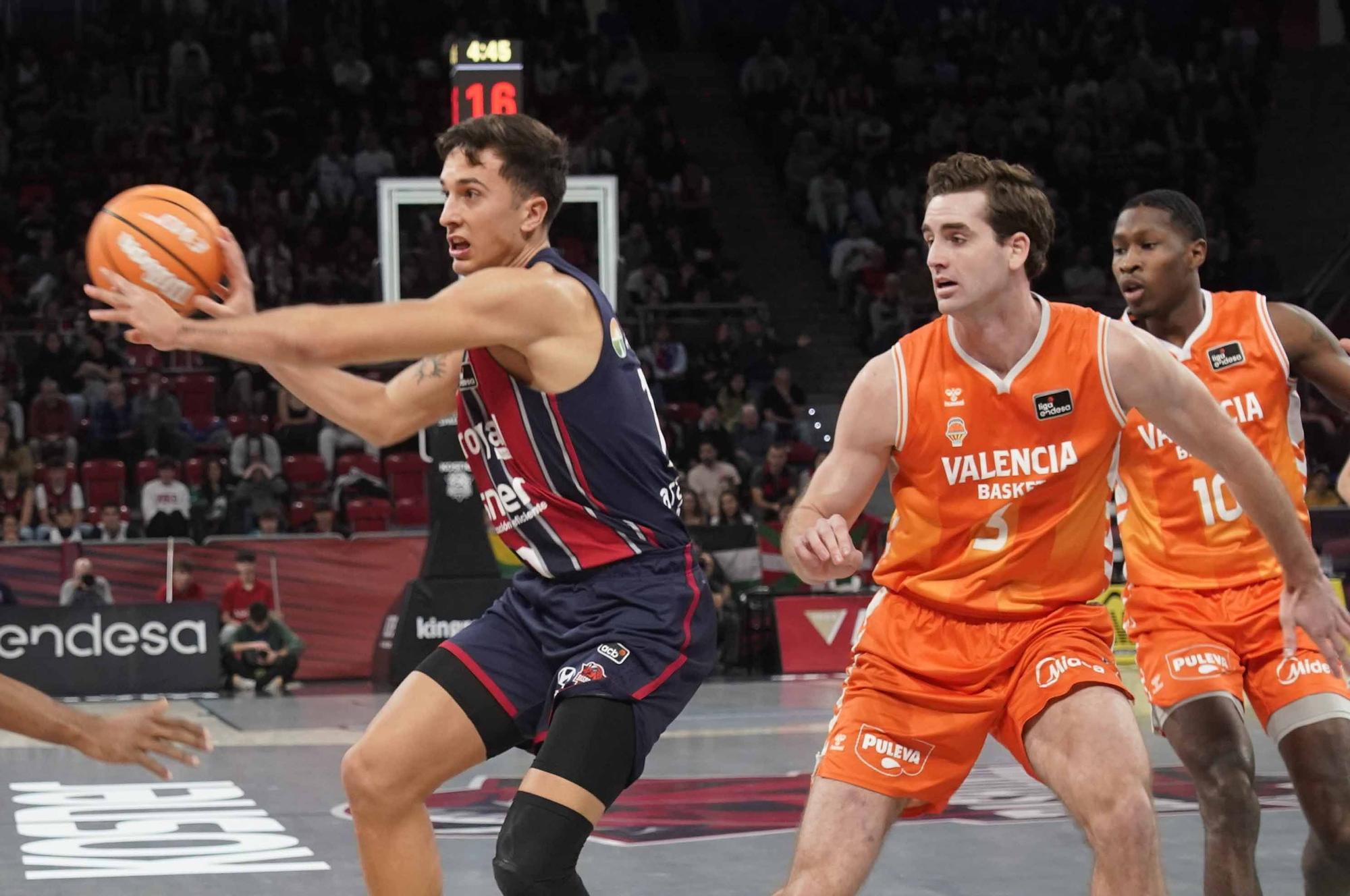 En imágenes: Derrota del Baskonia ante el Valencia Basket