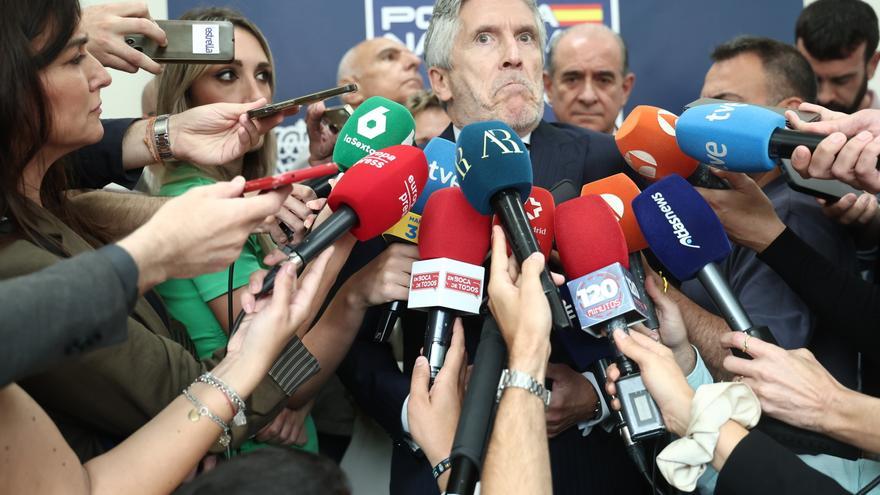 Marlaska desvincula las reuniones de la directora de la Guardia Civil de la trama de Leire Díez