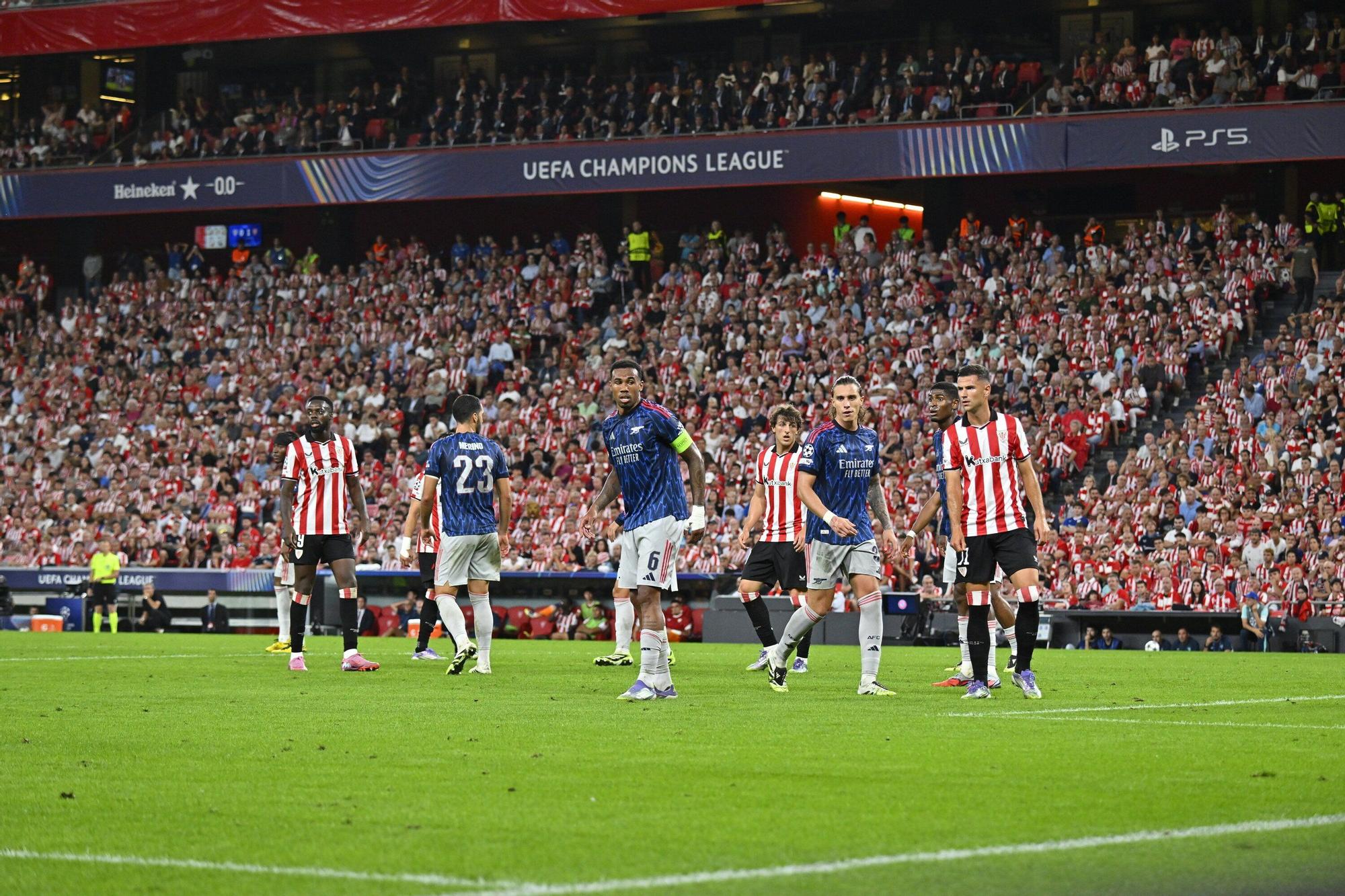 El Athletic-Arsenal, en imágenes