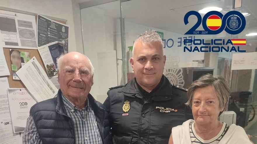 Un policía destinado en Pamplona salva la vida a un hombre atragantado en una gasolinera de Teruel