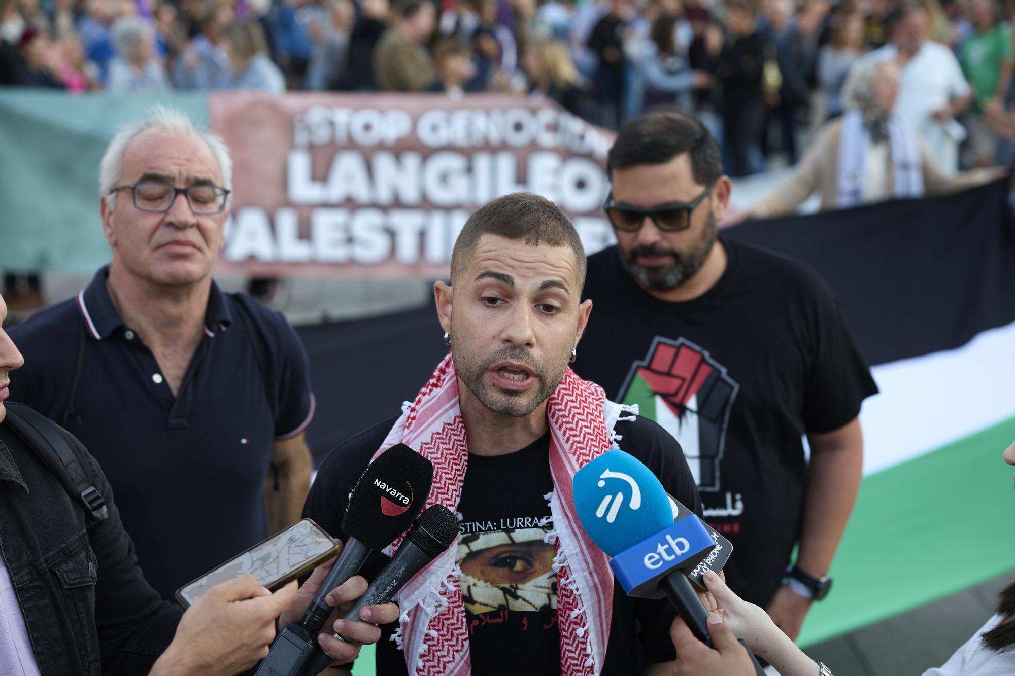 Huelga y paros en solidaridad con Palestina durante este miércoles en Navarra