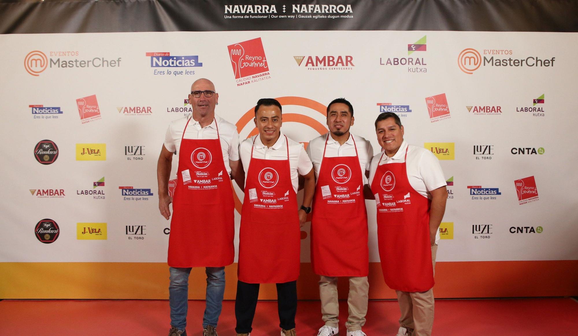 Los 20 equipos participantes en Eventos MasterChef Navarra
