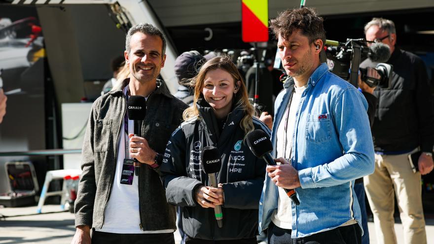 Doriane Pin se convierte en la sexta mujer en pilotar un Fórmula 1 en el presente siglo