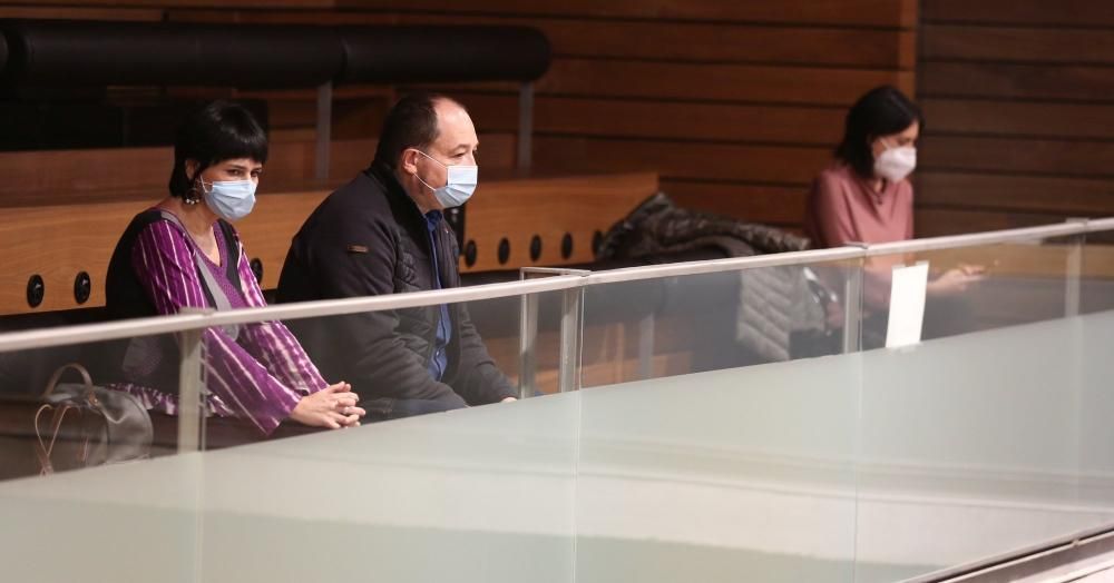 Pleno del Parlamento de Navarra sobre el Covid-19