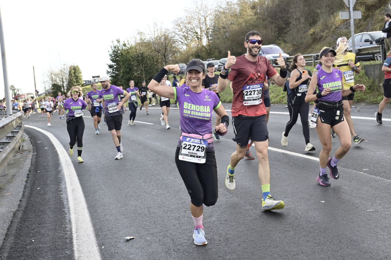 La Behobia, a su paso por Gaintxurizketa