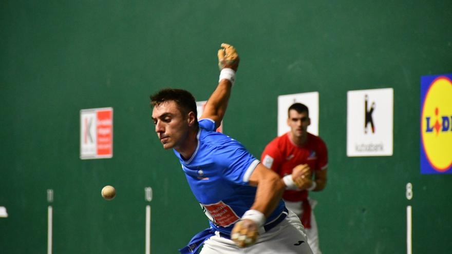 Jokin Altuna se enfrentará con Peio Etxeberria en la semifinal del Cuatro y Medio