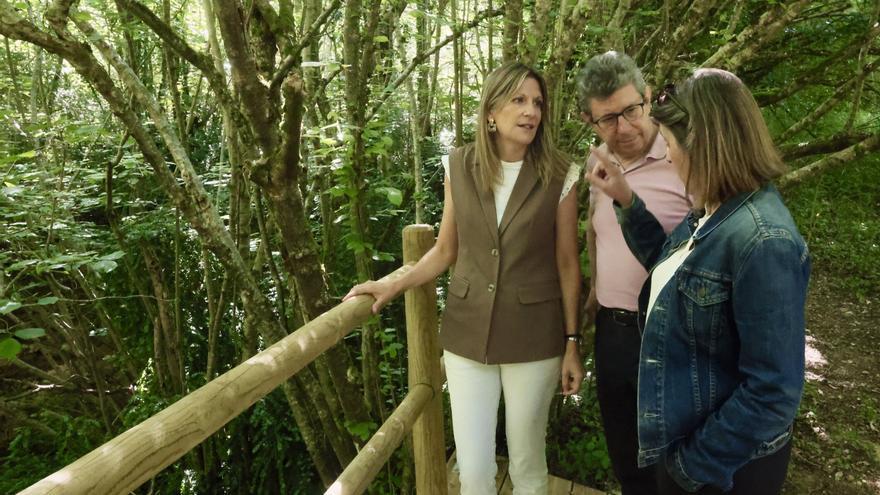 En imágenes: Visita a la renovada Ruta del Agua del río Inglares