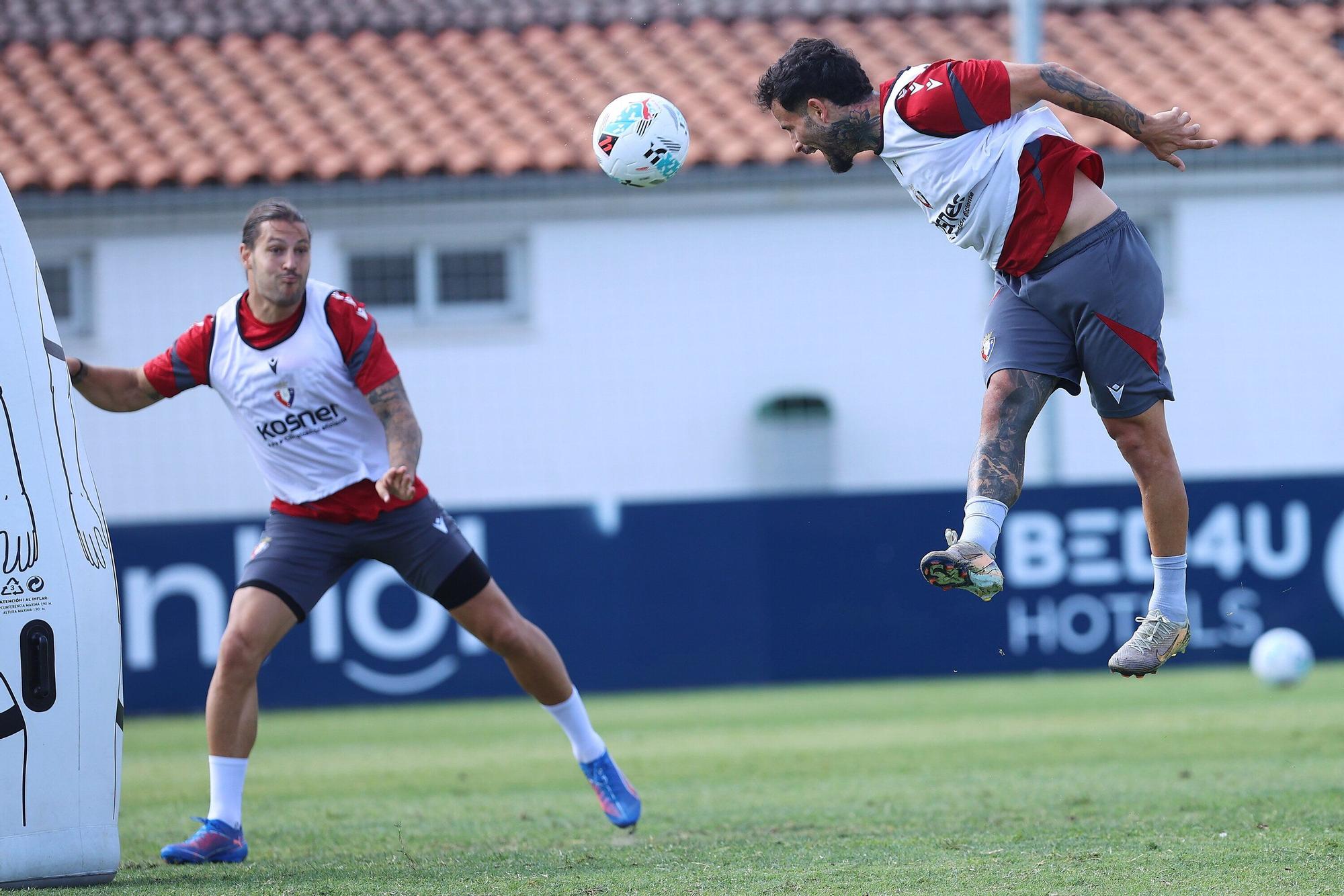 Fotos del entrenamiento de Osasuna (25/07/2025)