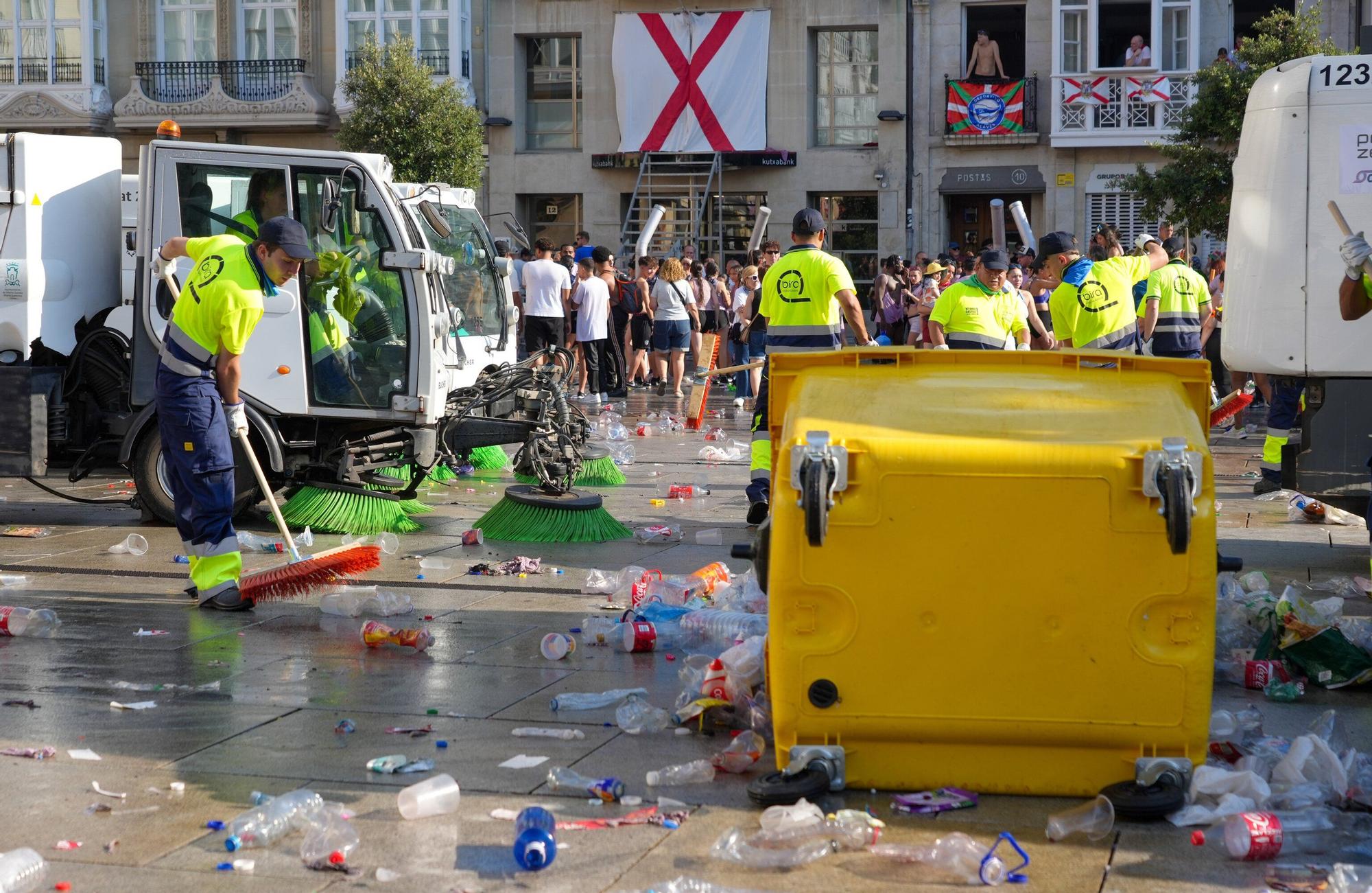 En imágenes: Así ha sido la bajada de Celedón en 2025