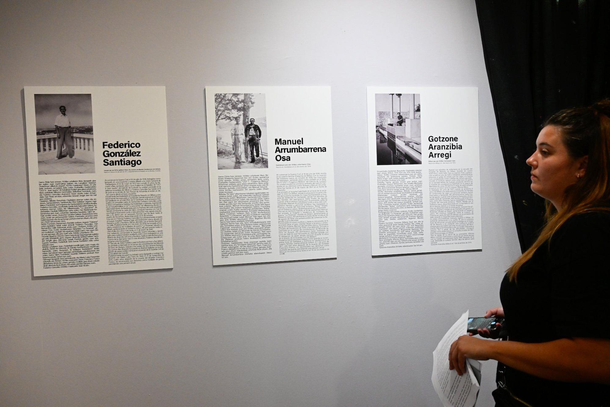 'Odisea 1937', una exposición para recuperar la memoria silenciada de la Guerra civil en Euskadi
