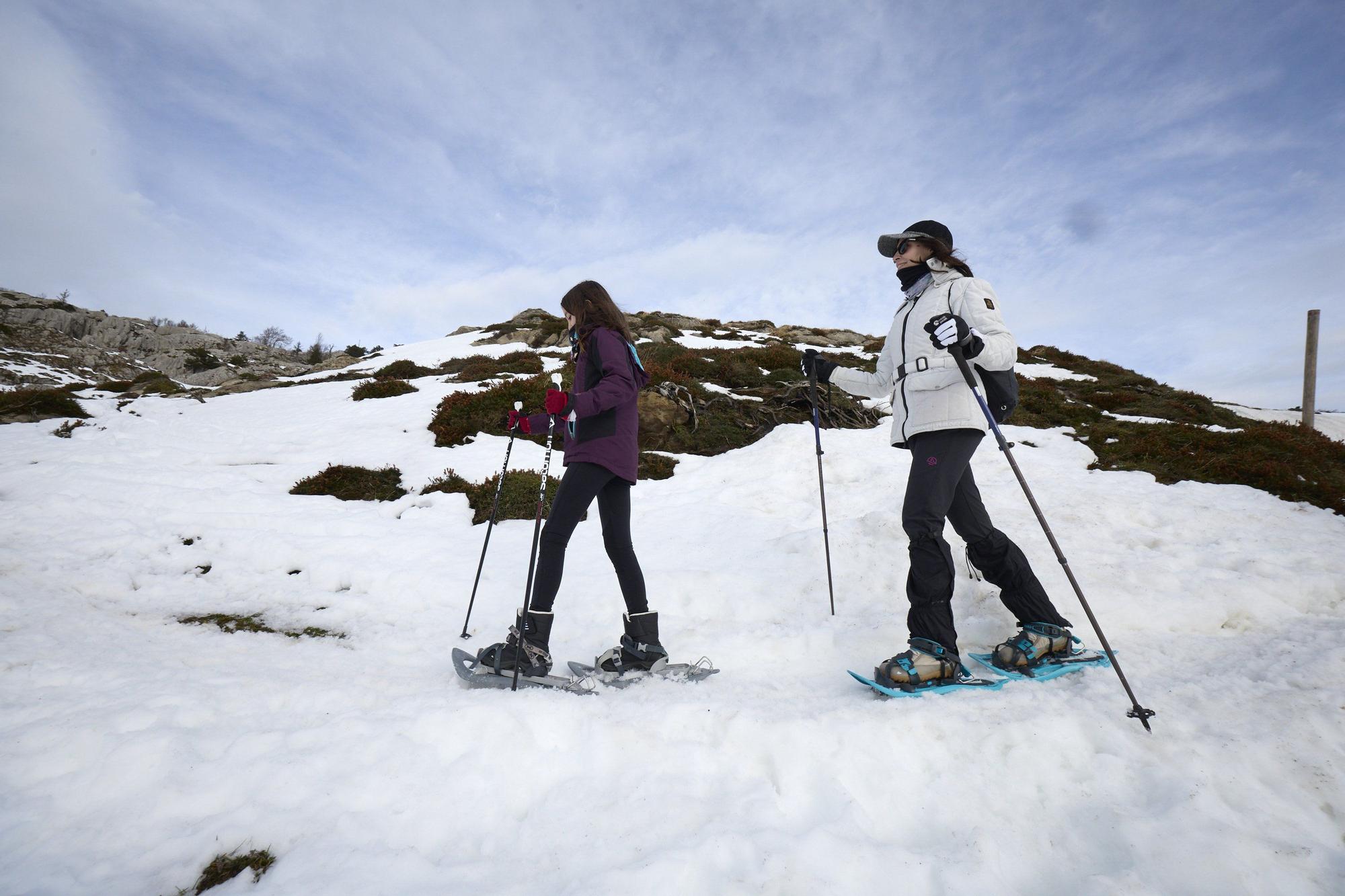 Día de nieve en Belagua