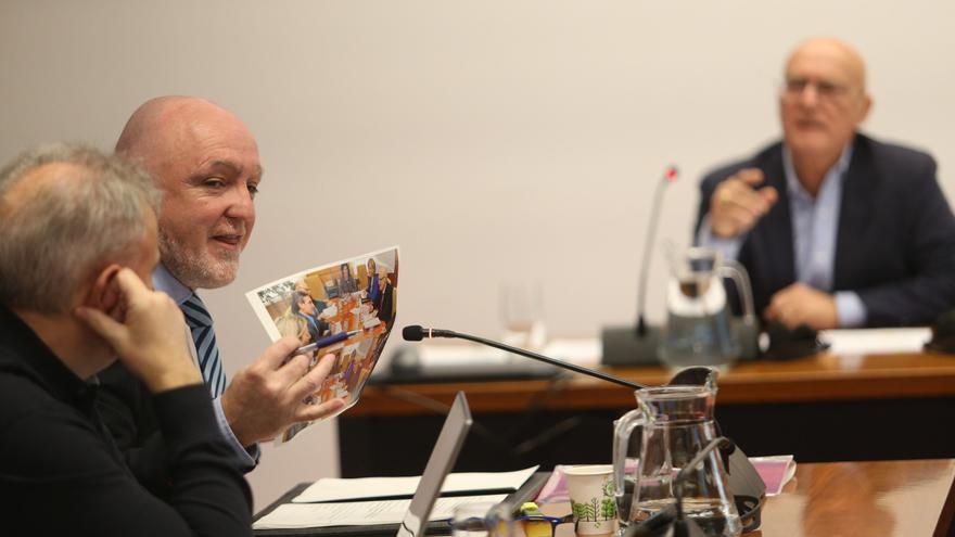 Bernardo Ciriza comparece en la comisión de investigación sobre obras públicas en Navarra
