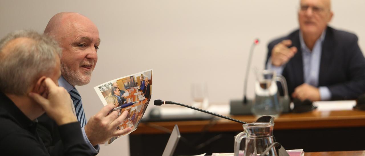 Bernardo Ciriza comparece en la comisión de investigación sobre obras públicas en Navarra