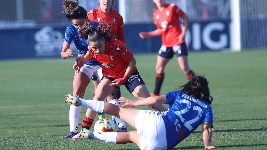 Osasuna Femenino se deshace en casa