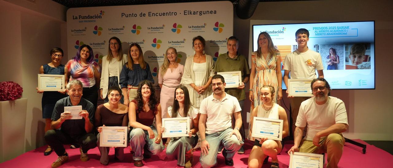 En imágenes: Entrega de premios LaF al mérito académico en la Fundación Laboral San Prudencio