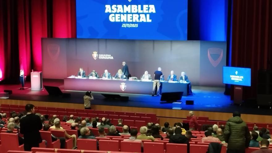 Participación online de 156 compromisarios en la asamblea de Osasuna