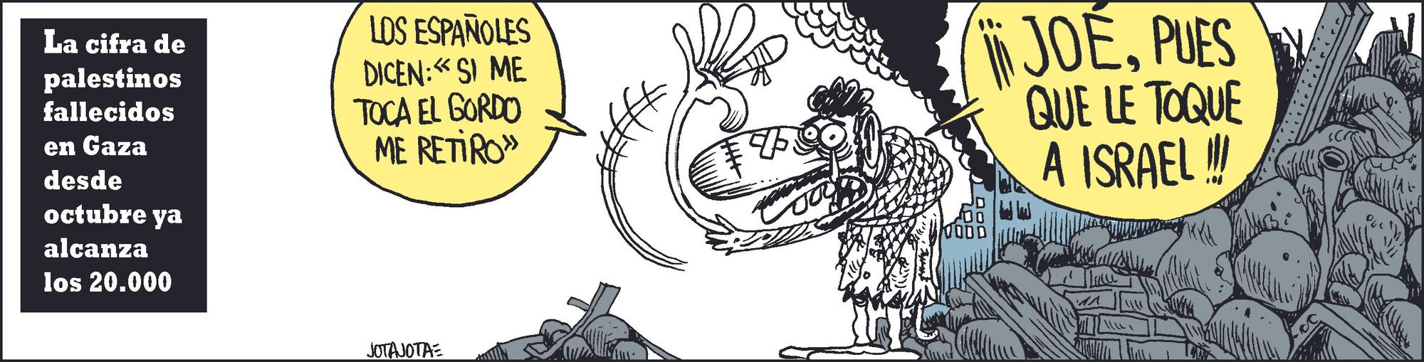 La tira de Jota Jota (22/12/2023)