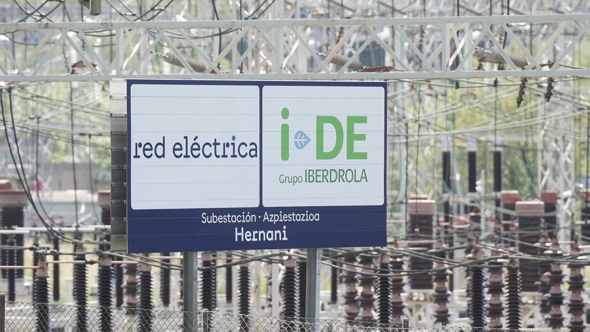 Central de Red Eléctrica de Hernani.