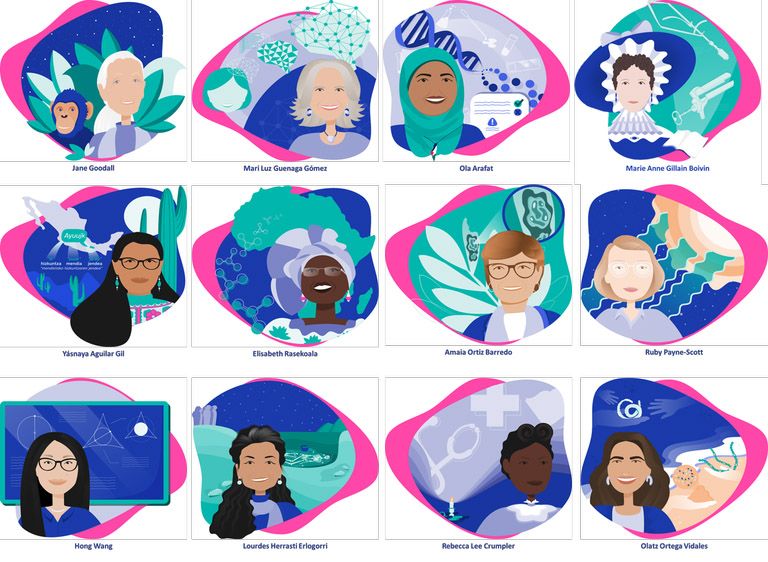 Las doce referentes.