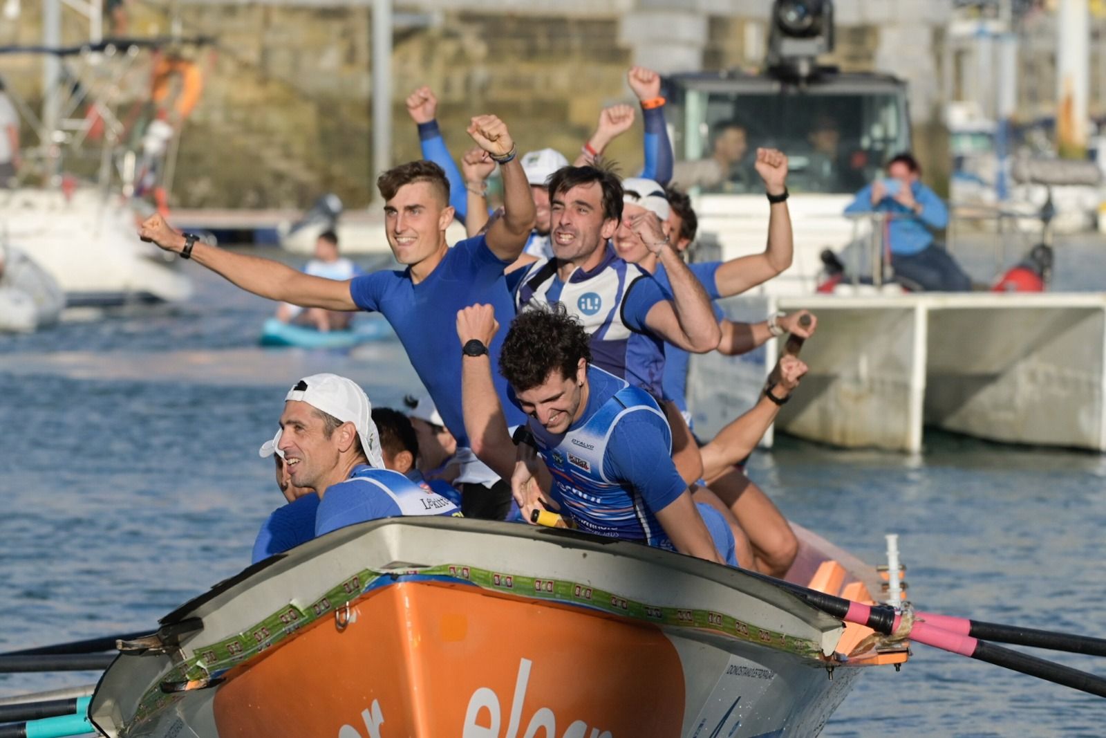 En imágenes: regata clasificatoria para la Bandera de La Concha