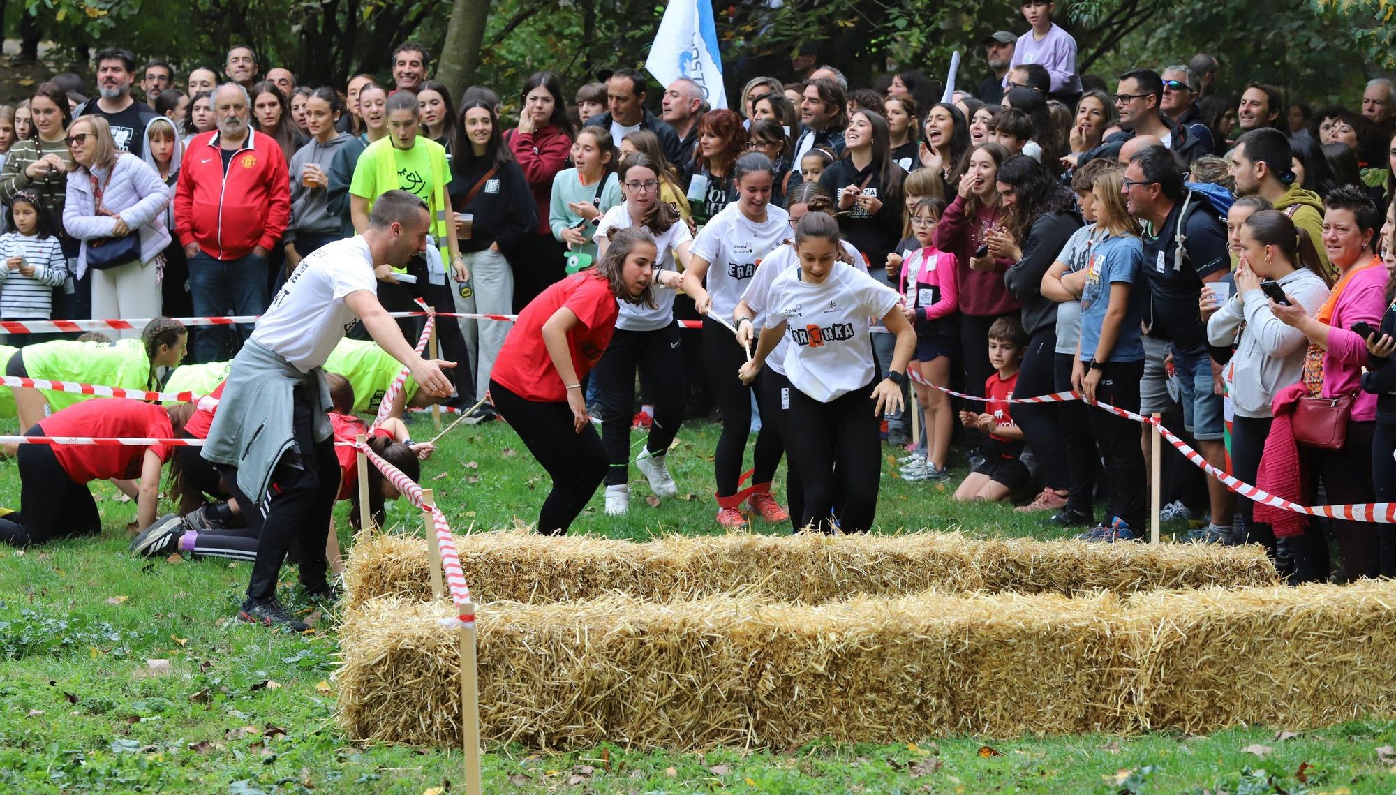Fotos: Nafarroa Oinez 2025 en la ikastola Paz de Ziganda de Villava - Atarrabia