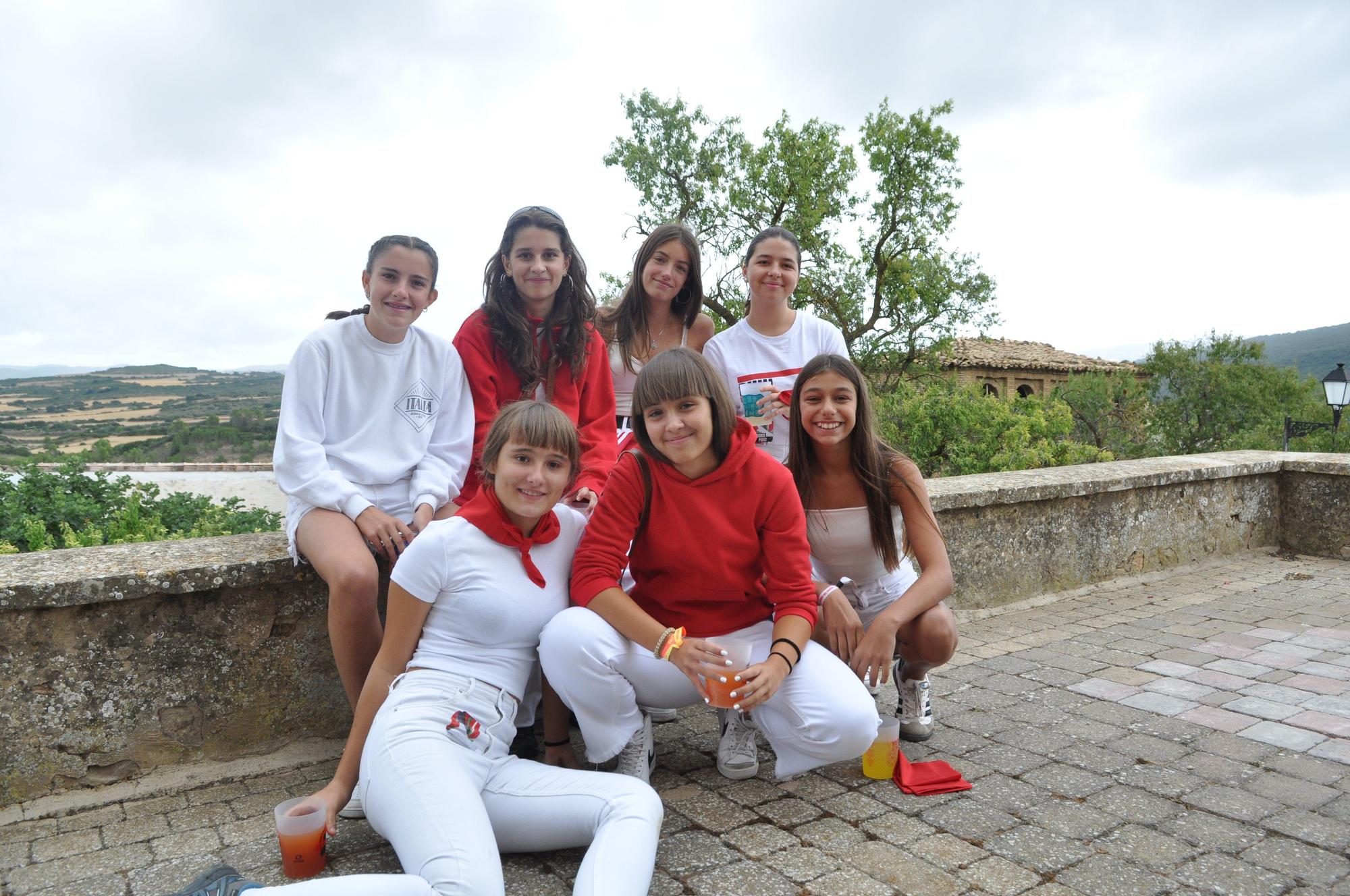 Fotos del txupinazo de las fiestas de Pueyo