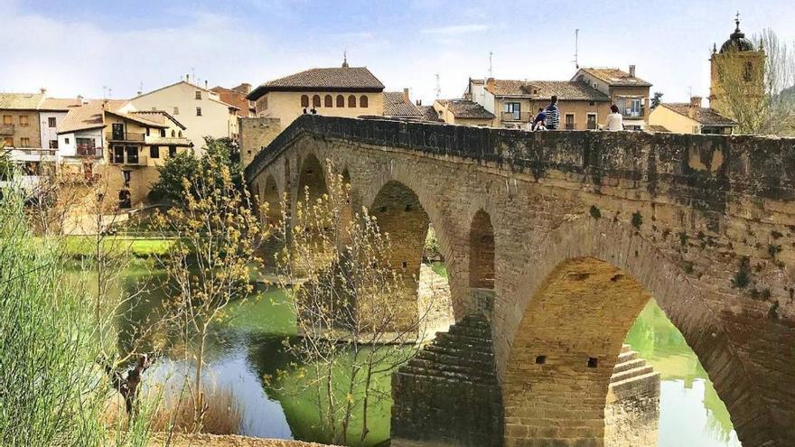 El pueblo de Navarra con &quot;el puente románico mejor conservado de todo el Camino de Santiago&quot;, según National Geographic