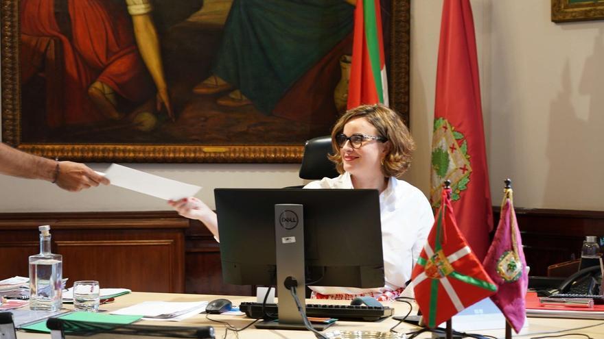 Elixabete Etxanobe: “Gobernar con otro partido no es perder poder&quot;